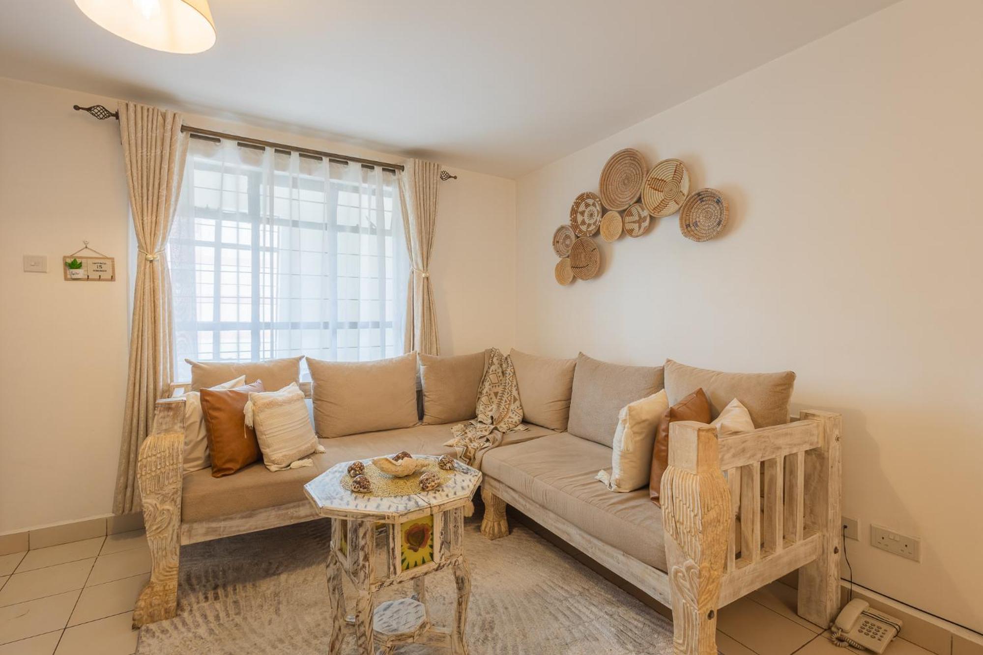 Furnished 1 Bedroom Apartment In Nairobi. 15 Mins To Cbd. Free Wi-Fi & Parking Dış mekan fotoğraf