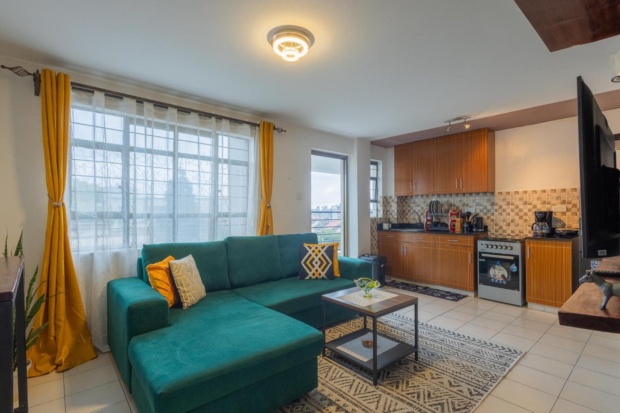 Furnished 1 Bedroom Apartment In Nairobi. 15 Mins To Cbd. Free Wi-Fi & Parking Dış mekan fotoğraf