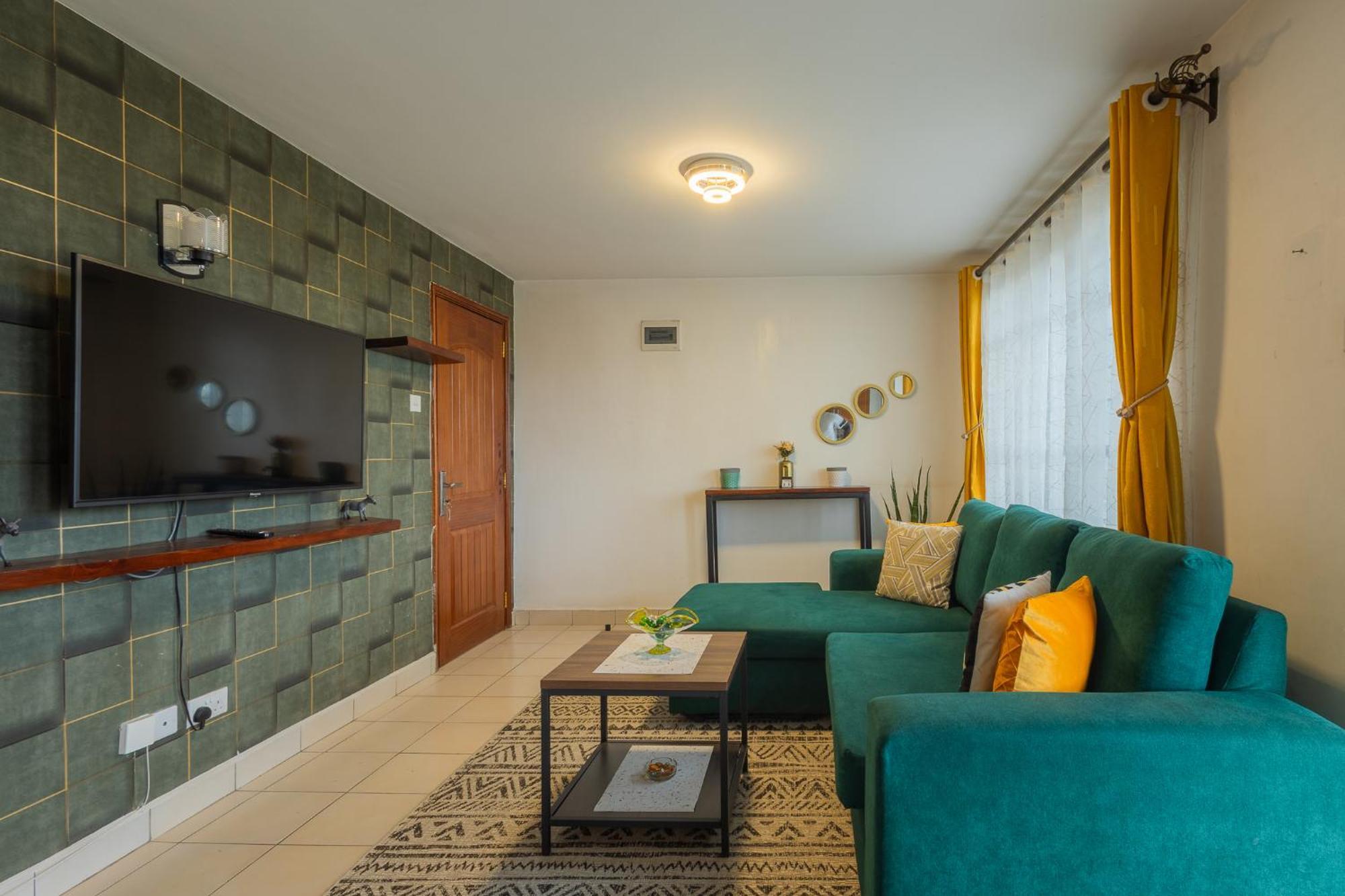 Furnished 1 Bedroom Apartment In Nairobi. 15 Mins To Cbd. Free Wi-Fi & Parking Dış mekan fotoğraf