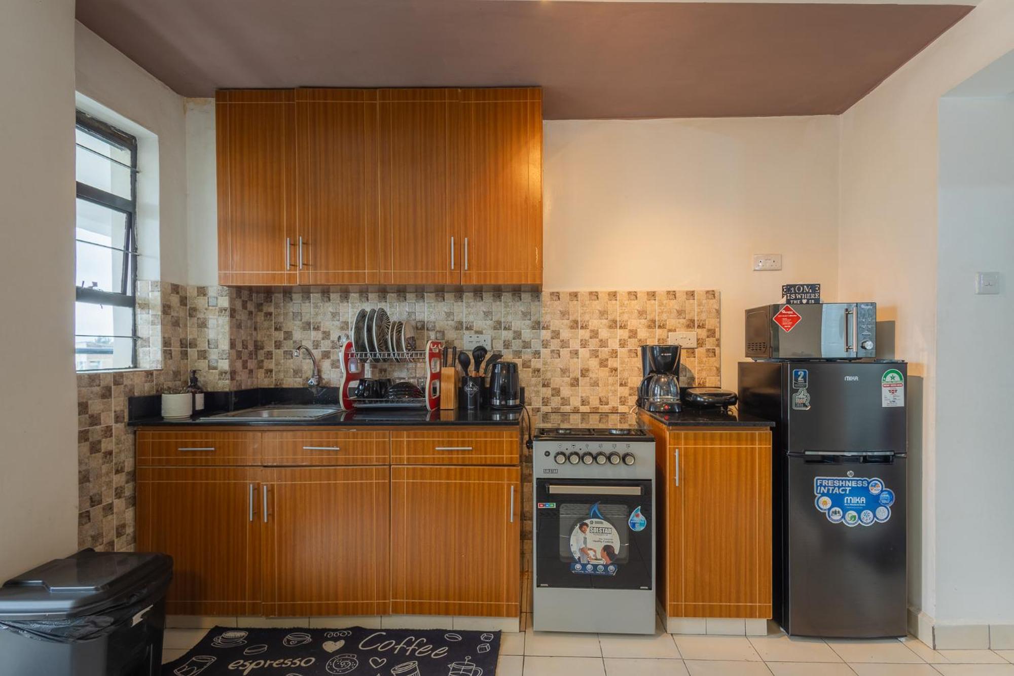 Furnished 1 Bedroom Apartment In Nairobi. 15 Mins To Cbd. Free Wi-Fi & Parking Dış mekan fotoğraf