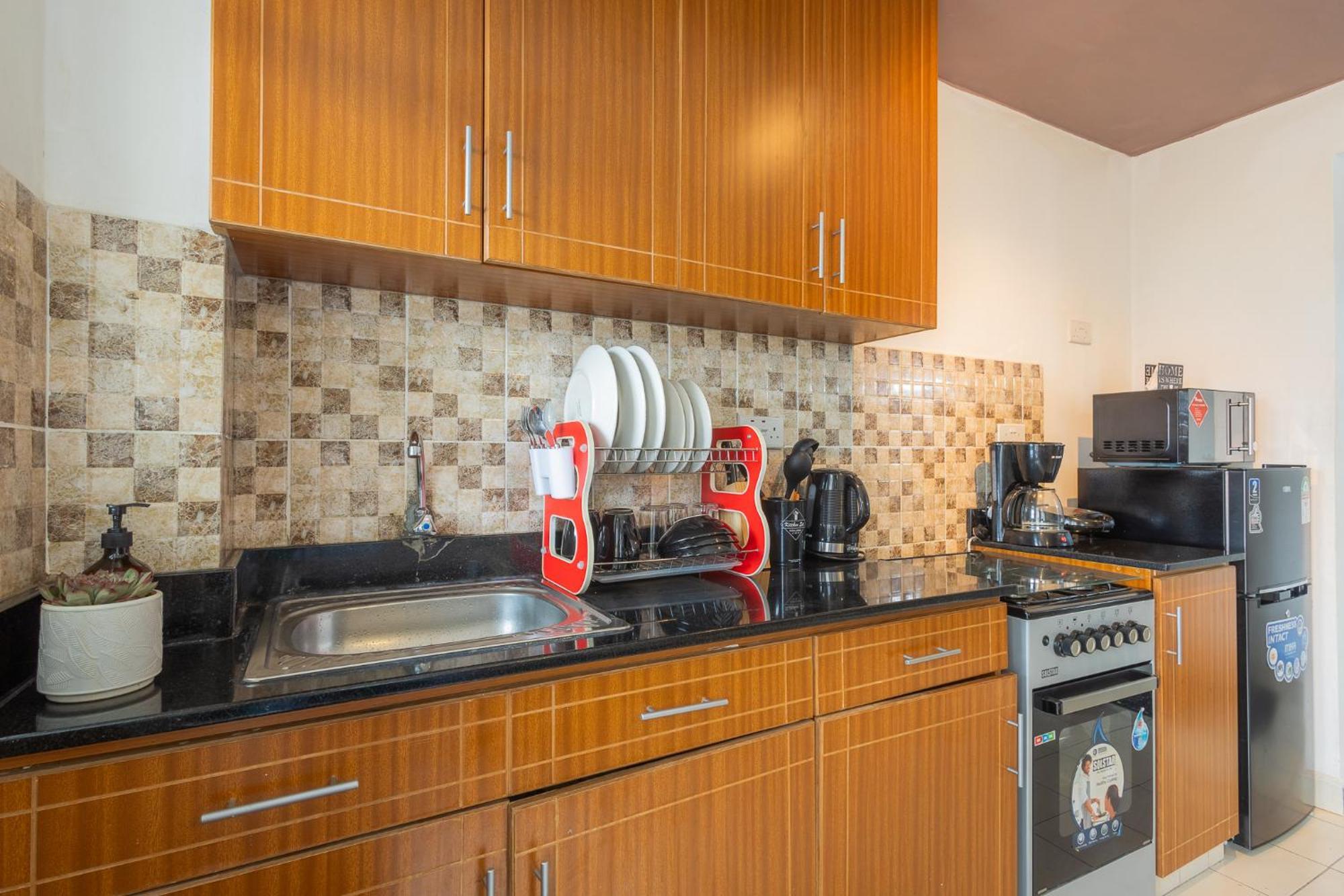 Furnished 1 Bedroom Apartment In Nairobi. 15 Mins To Cbd. Free Wi-Fi & Parking Dış mekan fotoğraf