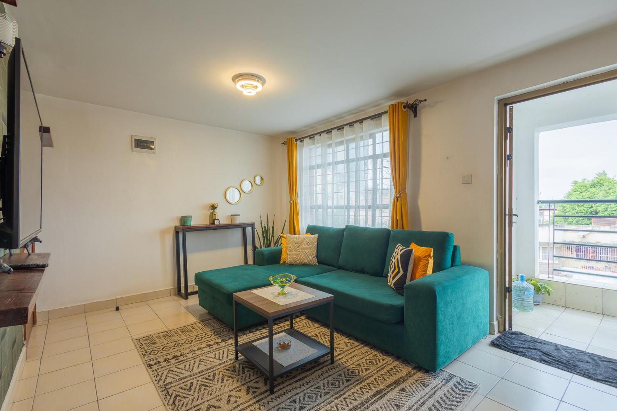 Furnished 1 Bedroom Apartment In Nairobi. 15 Mins To Cbd. Free Wi-Fi & Parking Dış mekan fotoğraf